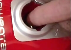 The vacuum cleaner hole and cumshot inside 2