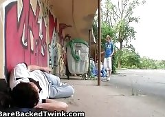 Micky Janson and Aaron Arres gays in bath