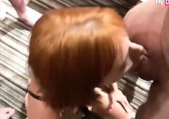 Whore Wife bangs her spouse and three of his allies - Mydirtyhobby
