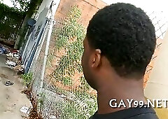 White & black gay story
