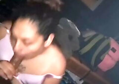 Cummin All Over Tx Latin babe Thot