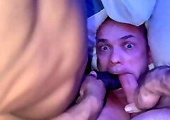 A delícia de levar pirocão preto no cu