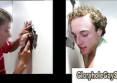 Horny straight dude gets off with gay bj