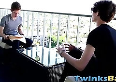 Dakota White barebacks Nico Michaelsons twink ass in BDSM