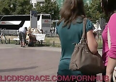 Whore Gets Drilled in a Bar