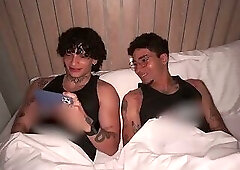 Kataleya Gil enjoys two cocks at the same time with Thiago and Jordy Fabian