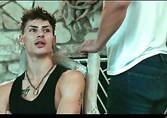 Gay hitchhiker gets picked up and fucked by a stranger on his way home