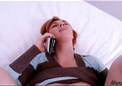 MOM fucks me while she's on call - Marie Mccray