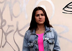 GERMAN SCOUT - Cute Shy Teen Serina Gomez Pickup and Fuck at Model Job