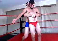 Tall Jeff Bearhug Wrestler