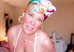 Bang Your Step Mommy's 2 Marvelous Holes, Unfathomable Mouths, Pees Her Pants