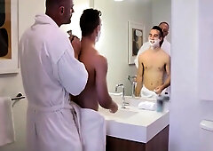 Twink Step Son Taught How To Shave And Get Fucked By His Step Dad