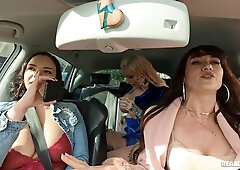 Inked Alexxa Vice Craves Quick Roadside Orgasm with Kristof Cale