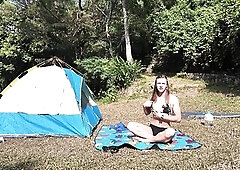 Hawt Camping with Trans Olya Mayer