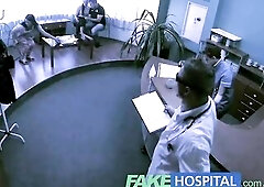 FakeHospital Stunning brunette needs doctors advice on her itchy pussy
