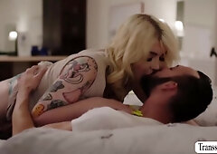 Delivery Guy Gets His Ass Bareback Fucked By