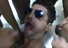 Bulgaria gay bitch  ganged