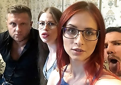 Anna Rey and Olga Olya: Best Friends Share Their Boyfriend's Cocks