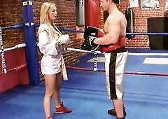 Chicks Are Hornies Scene-two_breasty Golden-haired Hottie Banging in the Gym with Her Personal Tutor