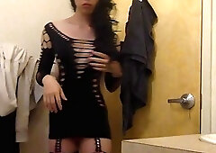 Sexy Asian femboy tease