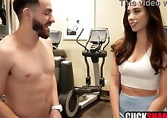 Slutty latin chick wife cucks spouse on vacation