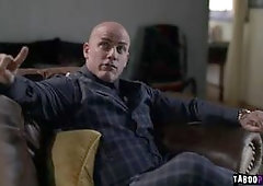 Gia was confronted by a very angry Derrick for staying overnight at a friends house which is a boy Things get even more heated when he insists that sh