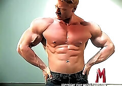 Rob Cody Stripping Down To Black Briefs