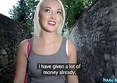 I saw beautiful blonde Lovita Fate walking down the side of the street today. From the confidence in her walk I could tell she wasn't a tourist, 