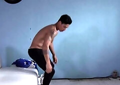 SayUncle X LatinoGuysPorn: Firm Biceps & Toned Body