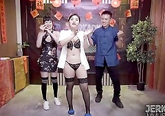 JERKAOKE - Sexy Oriental Teens Picked Up Off The Streets Go Wild