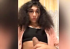 Tgirl Playing Around