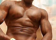 Big Black Hairy Cock Stroking Cumshot Compilation Jeremiah McPherson ( Follow My Instagram