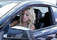 2 golden-haired Fit Beauties Cindy Behr and Lou Lou Small at 1st Time intensive Lesbo Roleplay Sex to Climax in hawt Underware