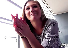 Ash-blonde Teenage 18+ April Aniston Luvs A Raunchy Assfuck Shagging