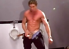 Police officer humping ass in bath