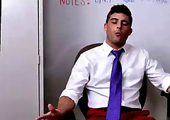 Straight man frigged homo Lance's Big Birthday Surprise