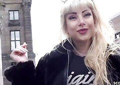 GERMAN SCOUT - REAL DUTCH GAL KITANA COARSE ANAL SCREW AT STREET PICKUP CASTING