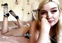 Immodest Sock Foot Tease