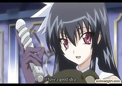 Two shemales anime with bigboobs chained and hot fucked