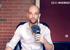 Sensual naked massage session from a well known sex coach Jean-Marie Corda