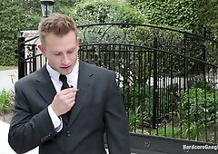 Cutie Lives out her Fantasy of Being Dped by her Step dads Security Men