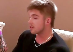 Group of jocks come together and talk