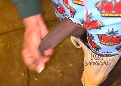 stroking on the corner