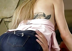 My trans babysitter is so blazing with her amazing ass I just couldnt say no