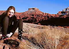 Filth, sexy girl, bondage, freedom -- an assfucking BDSM documentary