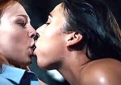 Brunette hair & Redhead Lesbo Sex - Extraordinary Hotty on Angel Action With Vagina Licking Scissoring & GREATER QUANTITY