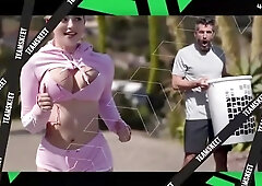 Lucky Dude Visits His Friends Lonely Housewife And Comforts Her With His Throbbing Dick