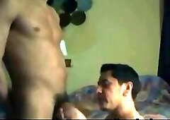 Big cock initiation for a curious twink