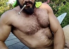 Visionary Jerk-Off Poppin his little Mary Poppins on the rooftop pls like and comment