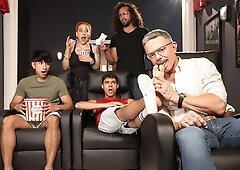 Noah Foxxx's epic blowjobs and a hot bottoming daddy